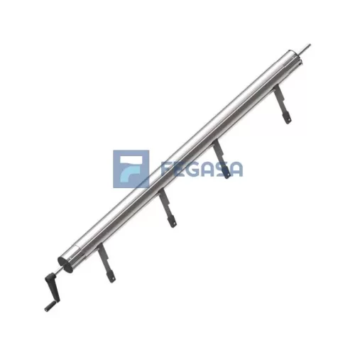 TUBO TELESCOPICO P/ENROLLADOR DE 2.5 A 4.5 MT(4 TIRAS) 87197011 FILINOX